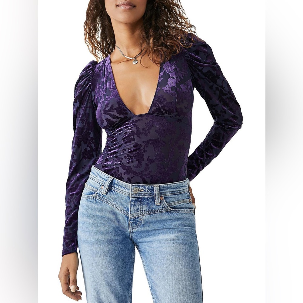NWT Free People Tops Free People Magic Hour Womens Bodysuit Size XS -1